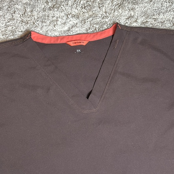 Carhartt Scrubs Top, Brown, Size 3XL - Picture 2 of 12